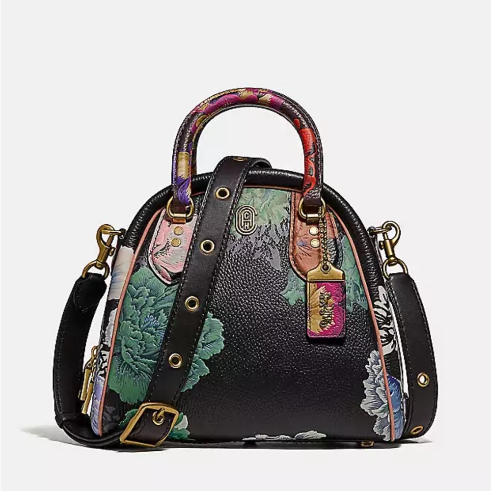 Coach Kaffe Fasset Marleigh Satchel